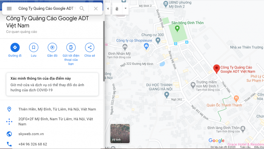dịch vụ Seo Google maps