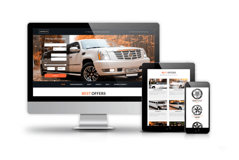 Thiết kế website bán hàng ô tô